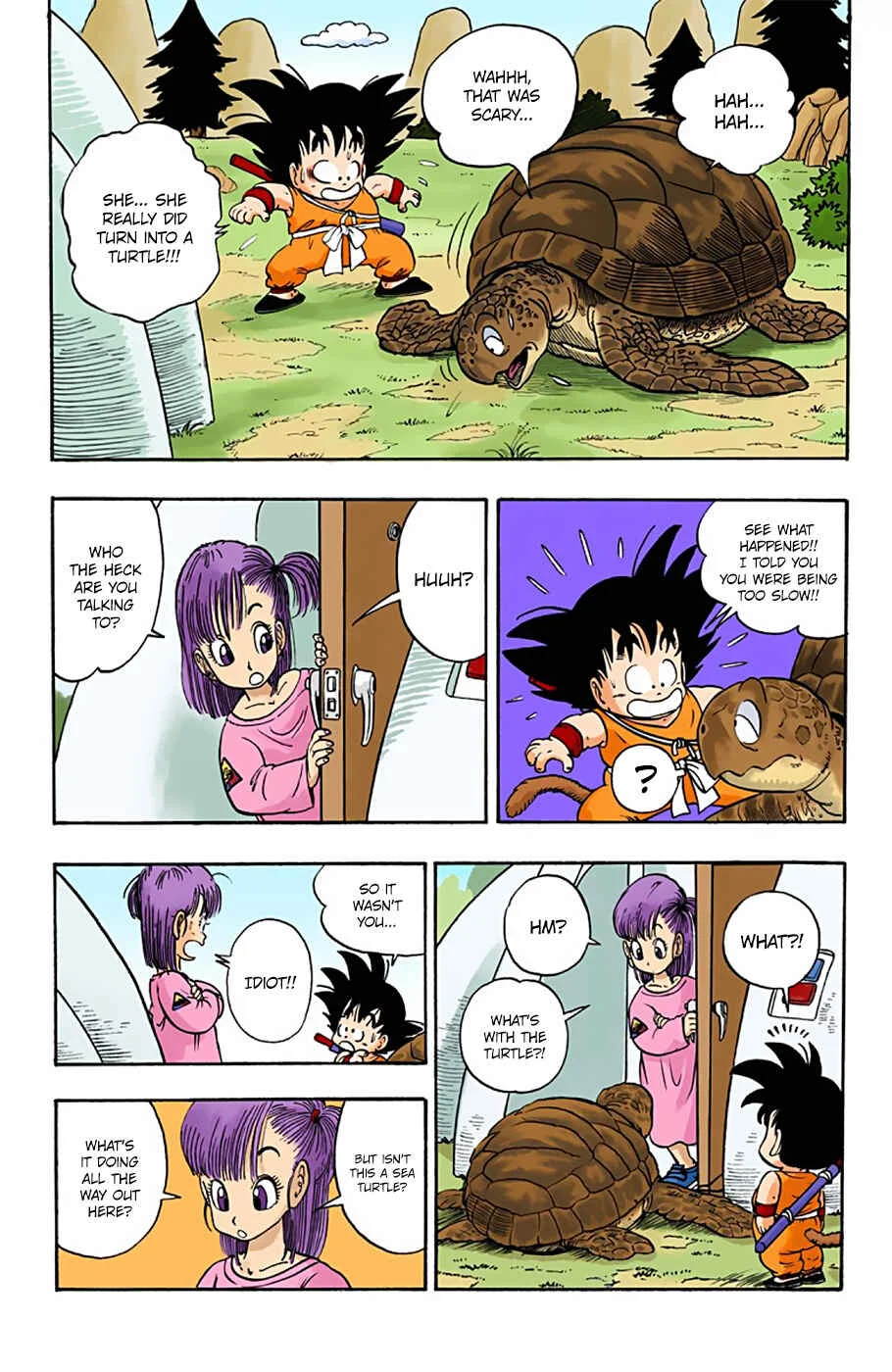 Dragon Ball (Official Colored) Chapter 3: Goku Runs to the Beach - Page 5
