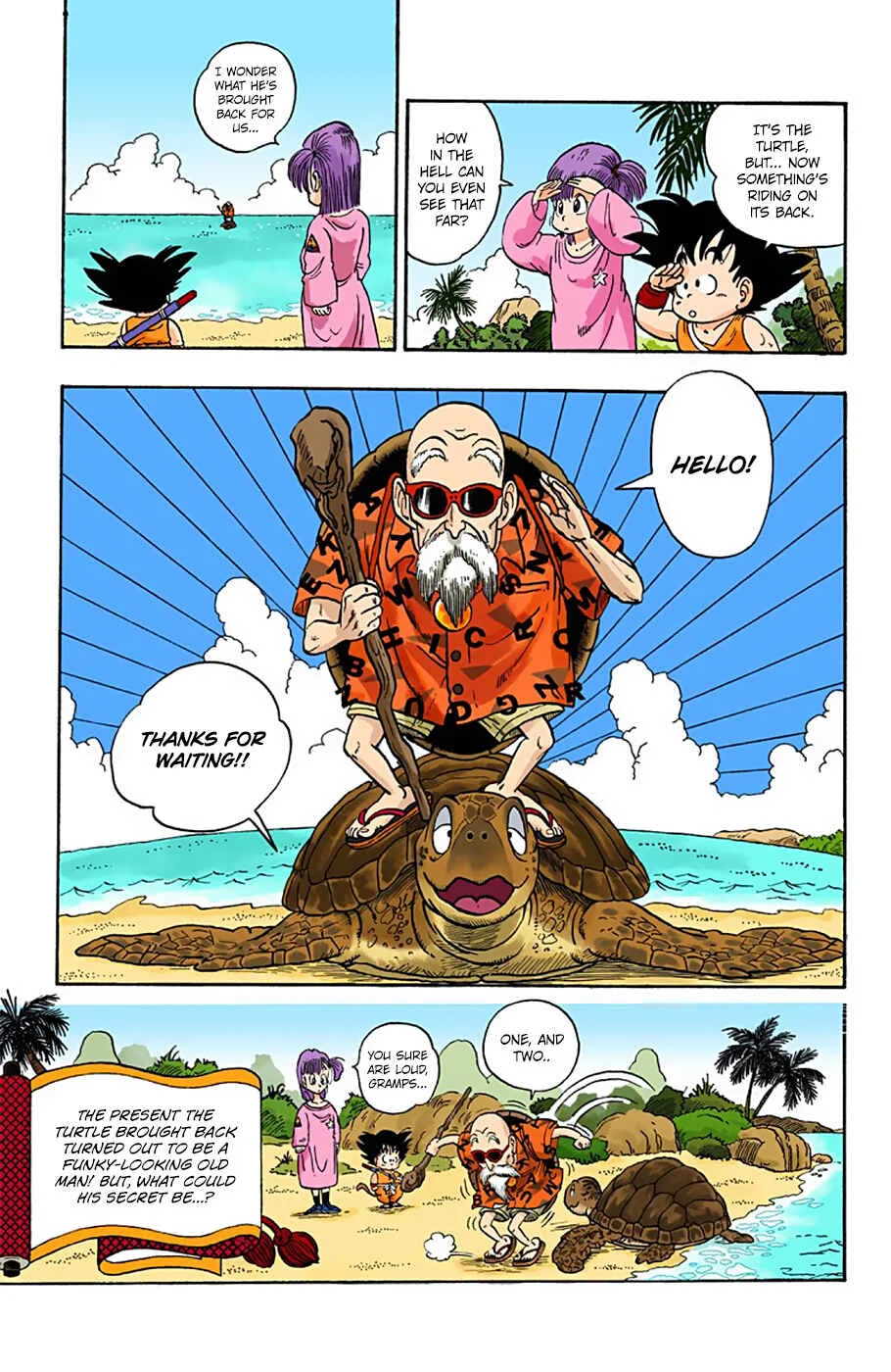 Dragon Ball (Official Colored) Chapter 3: Goku Runs to the Beach - Page 15