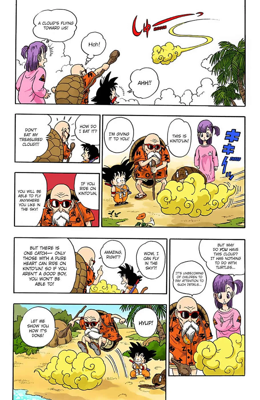 Dragon Ball (Official Colored) Chapter 4: Kame Sen'nin's Kinto'un - Page 4