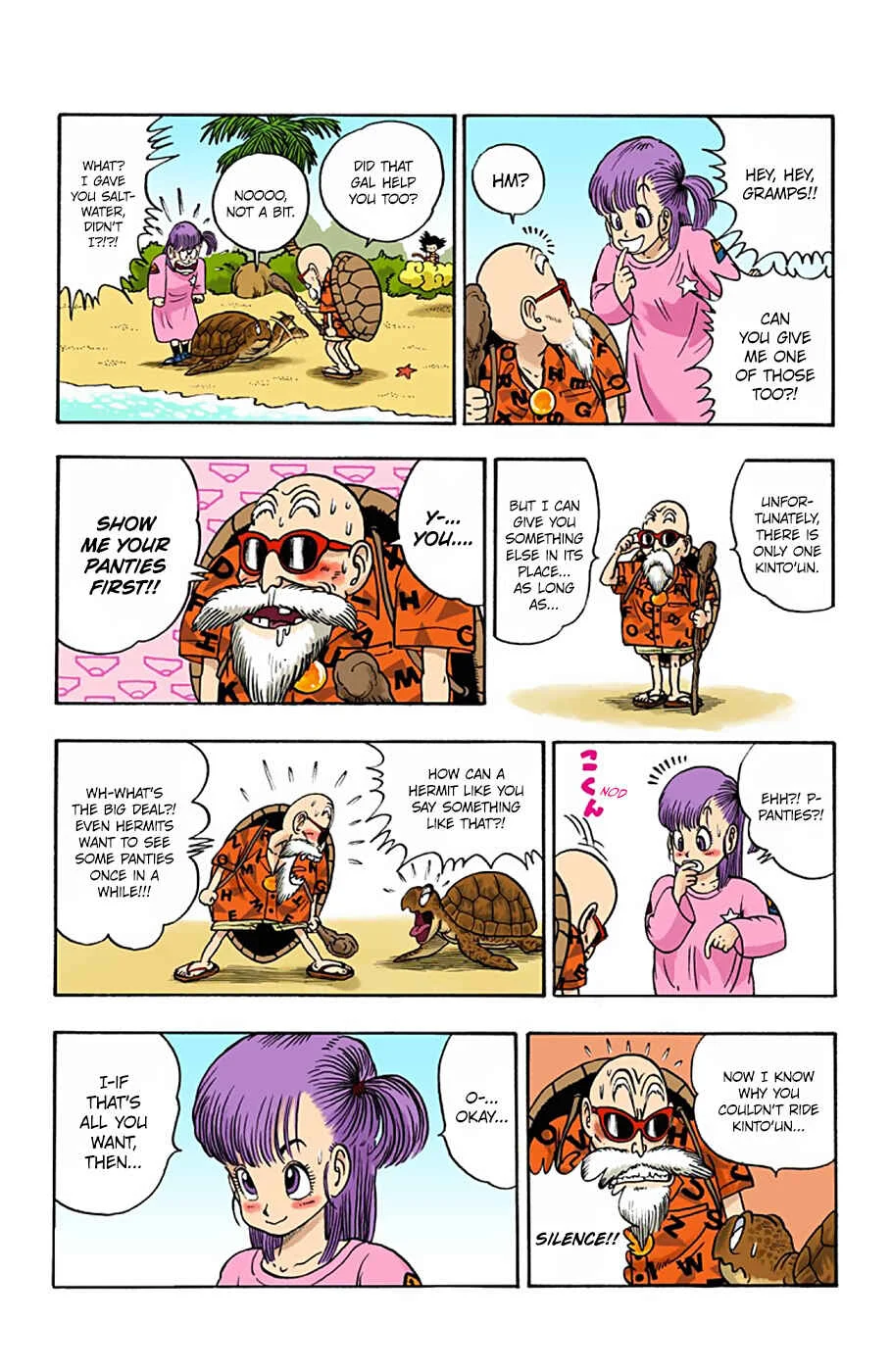 Dragon Ball (Official Colored) Chapter 4: Kame Sen'nin's Kinto'un - Page 7