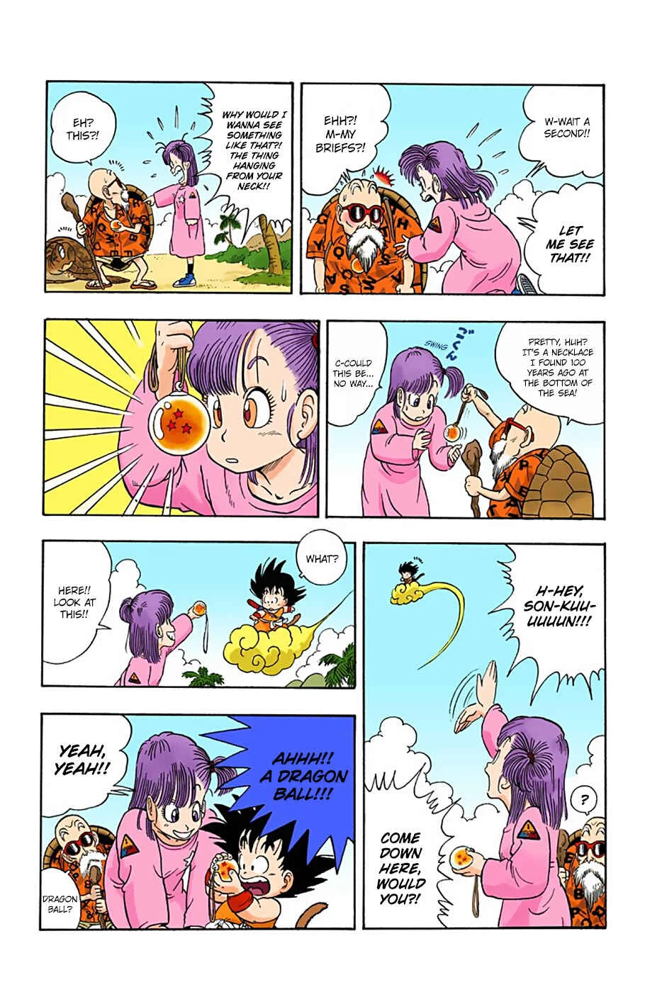 Dragon Ball (Official Colored) Chapter 4: Kame Sen'nin's Kinto'un - Page 9