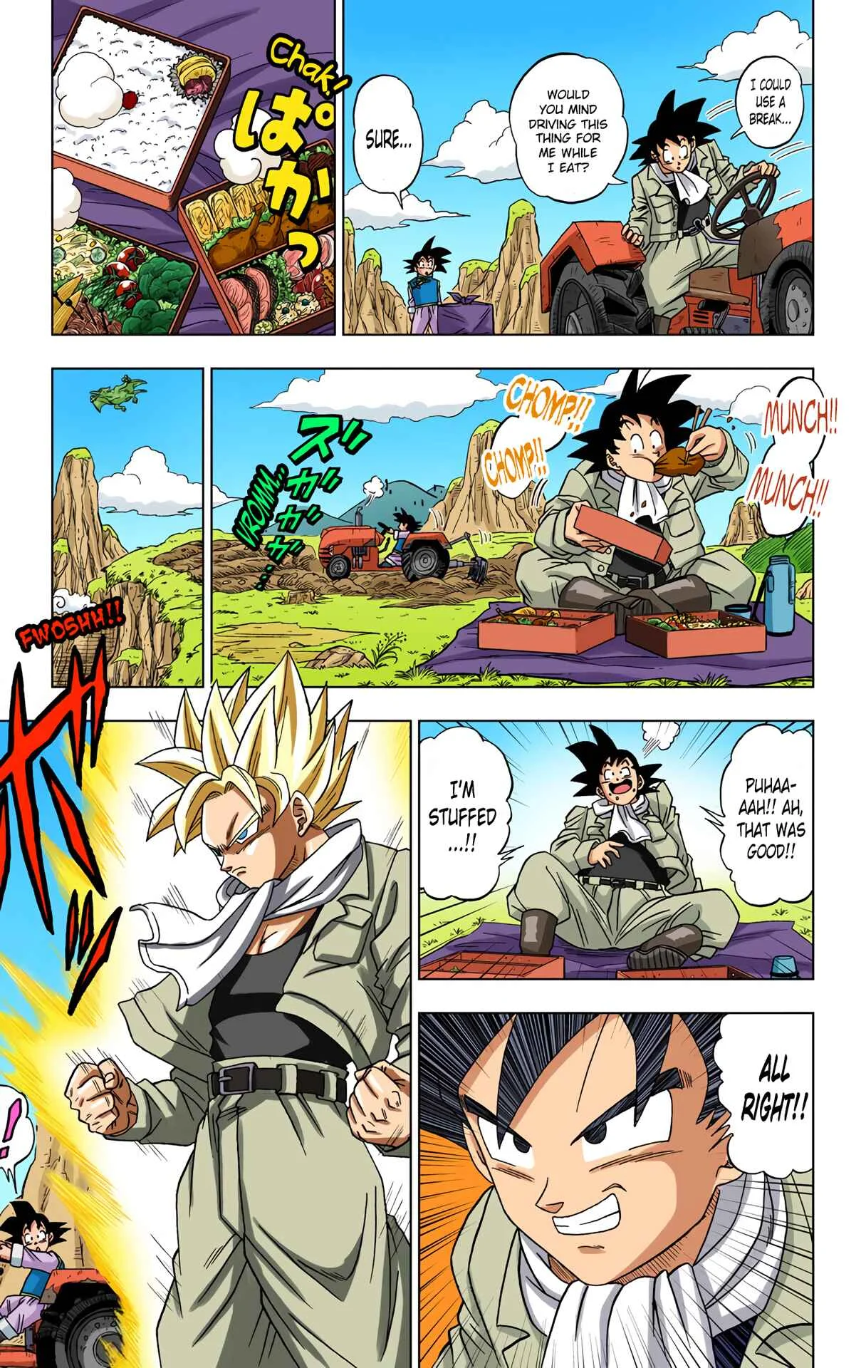 Dragon Ball Super (Official Colored) Chapter 1: God of Destruction's Premonition - Page 8