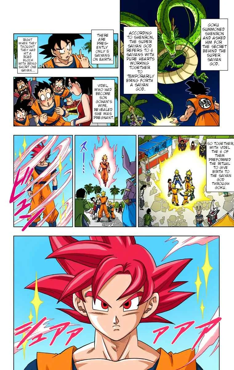 Dragon Ball Super (Official Colored) Chapter 4: God and God - Page 2