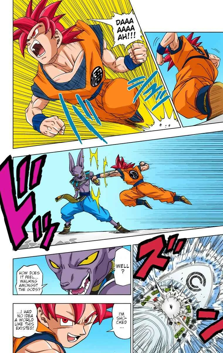 Dragon Ball Super (Official Colored) Chapter 4: God and God - Page 4