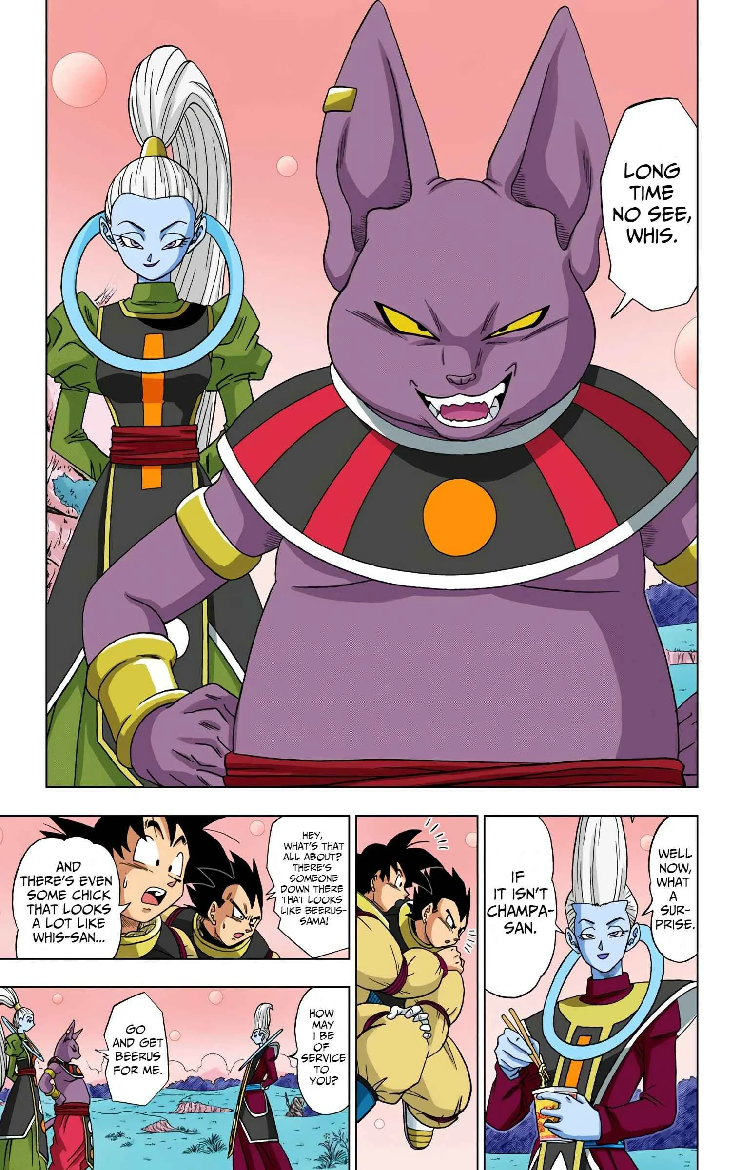 Dragon Ball Super (Official Colored) Chapter 5: Beerus and Champa - Page 12