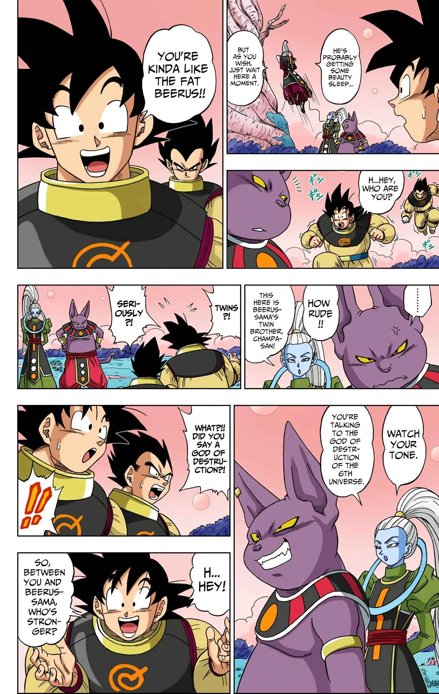 Dragon Ball Super (Official Colored) Chapter 5: Beerus and Champa - Page 13