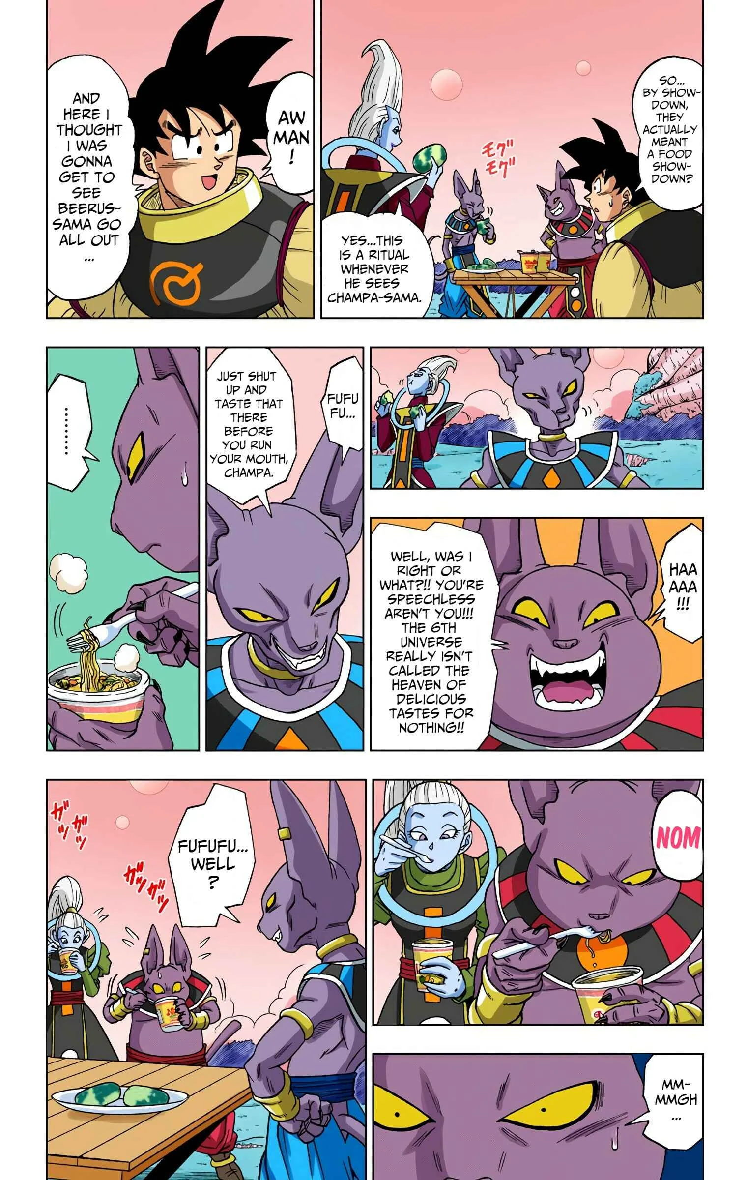 Dragon Ball Super (Official Colored) Chapter 5: Beerus and Champa - Page 16