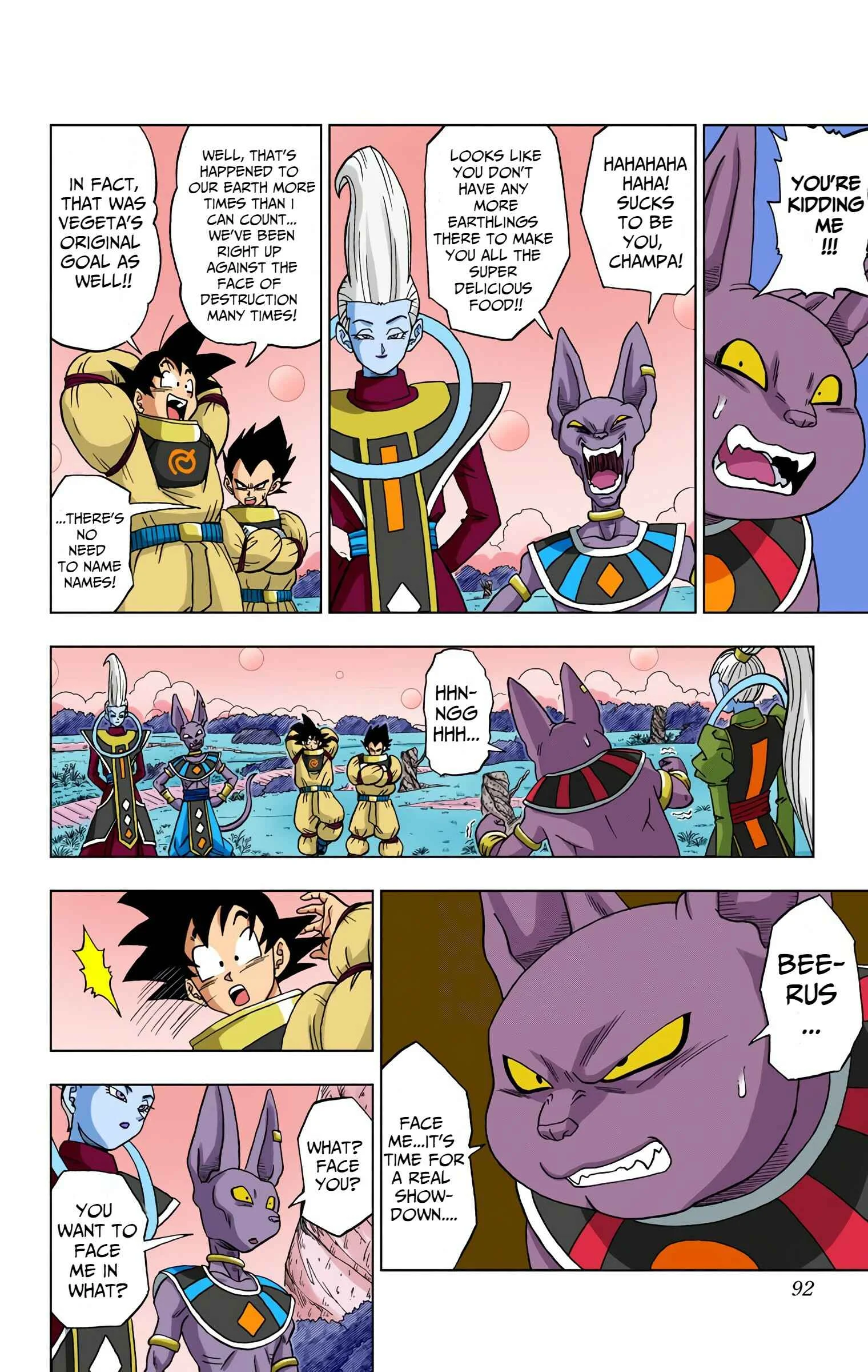 Dragon Ball Super (Official Colored) Chapter 5: Beerus and Champa - Page 19