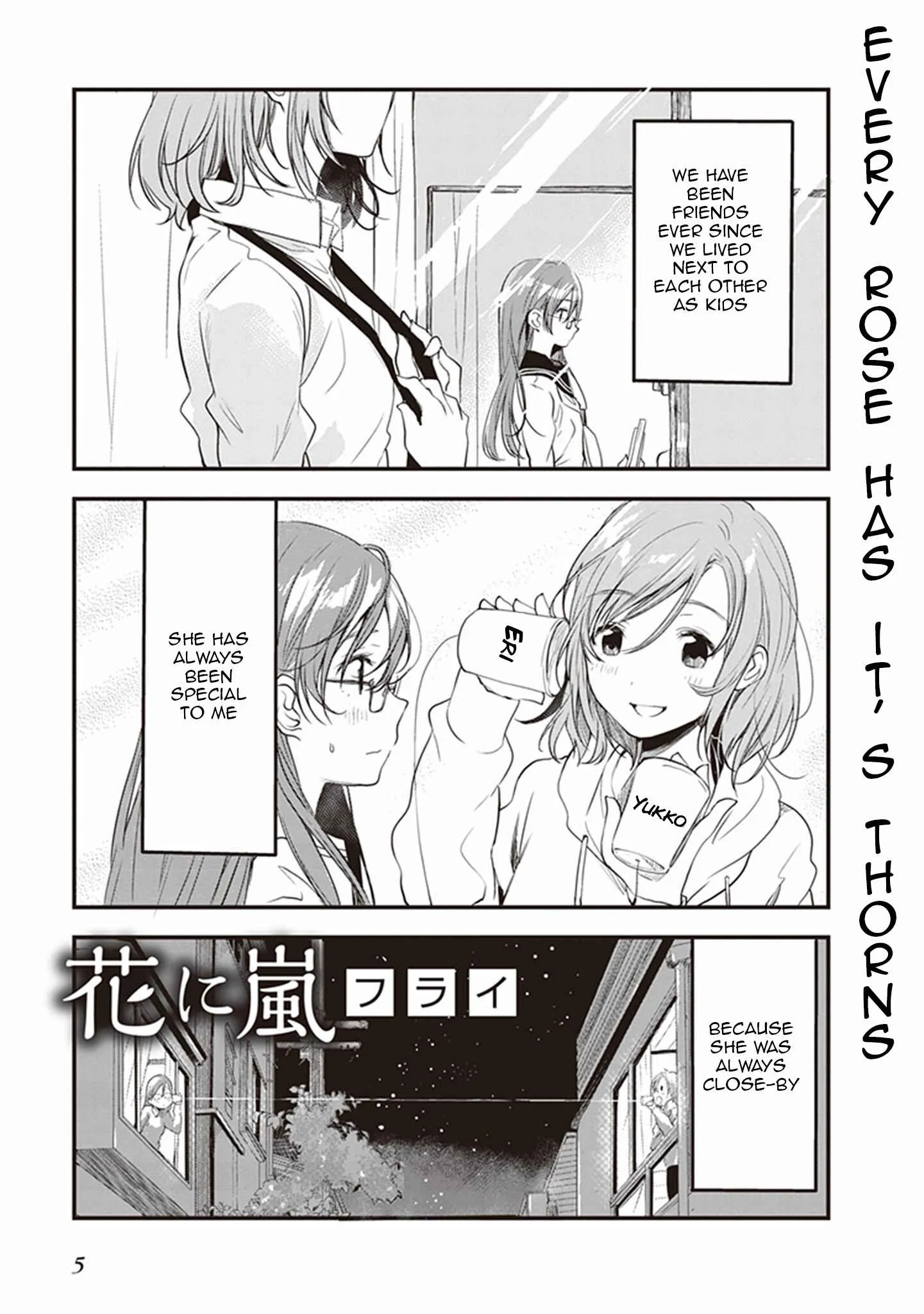 Eclair - Anata ni Hibiku Yuri Anthology Chapter 1: Fly - Every Rose has it's Thorns - Page 1