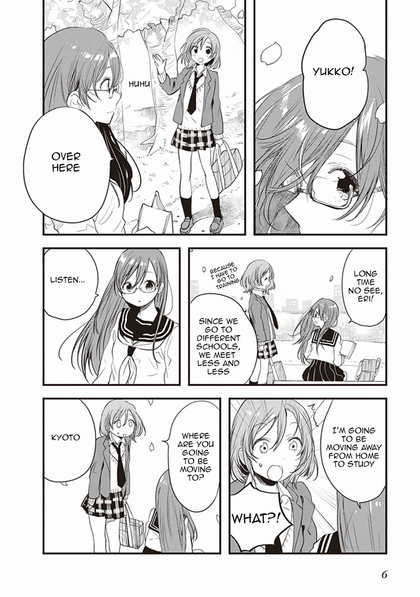 Eclair - Anata ni Hibiku Yuri Anthology Chapter 1: Fly - Every Rose has it's Thorns - Page 2