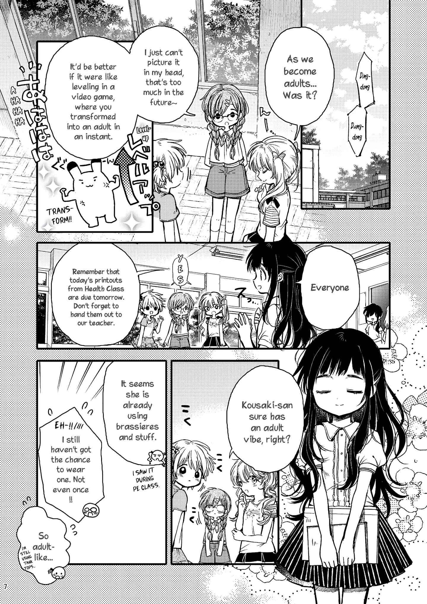 Eclair - Anata ni Hibiku Yuri Anthology Chapter 5: The Little Bird and the Brassiere (Itou Hachi) - Page 7