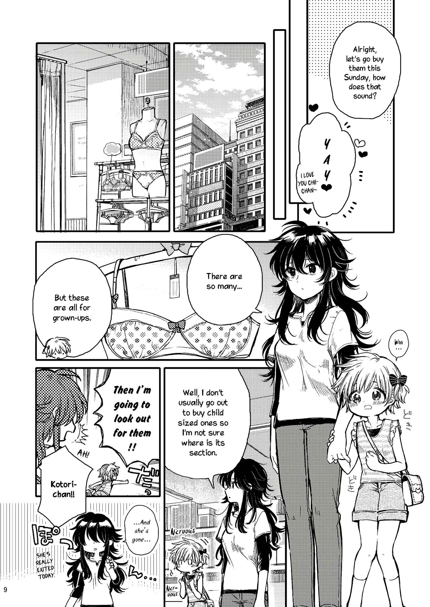 Eclair - Anata ni Hibiku Yuri Anthology Chapter 5: The Little Bird and the Brassiere (Itou Hachi) - Page 9