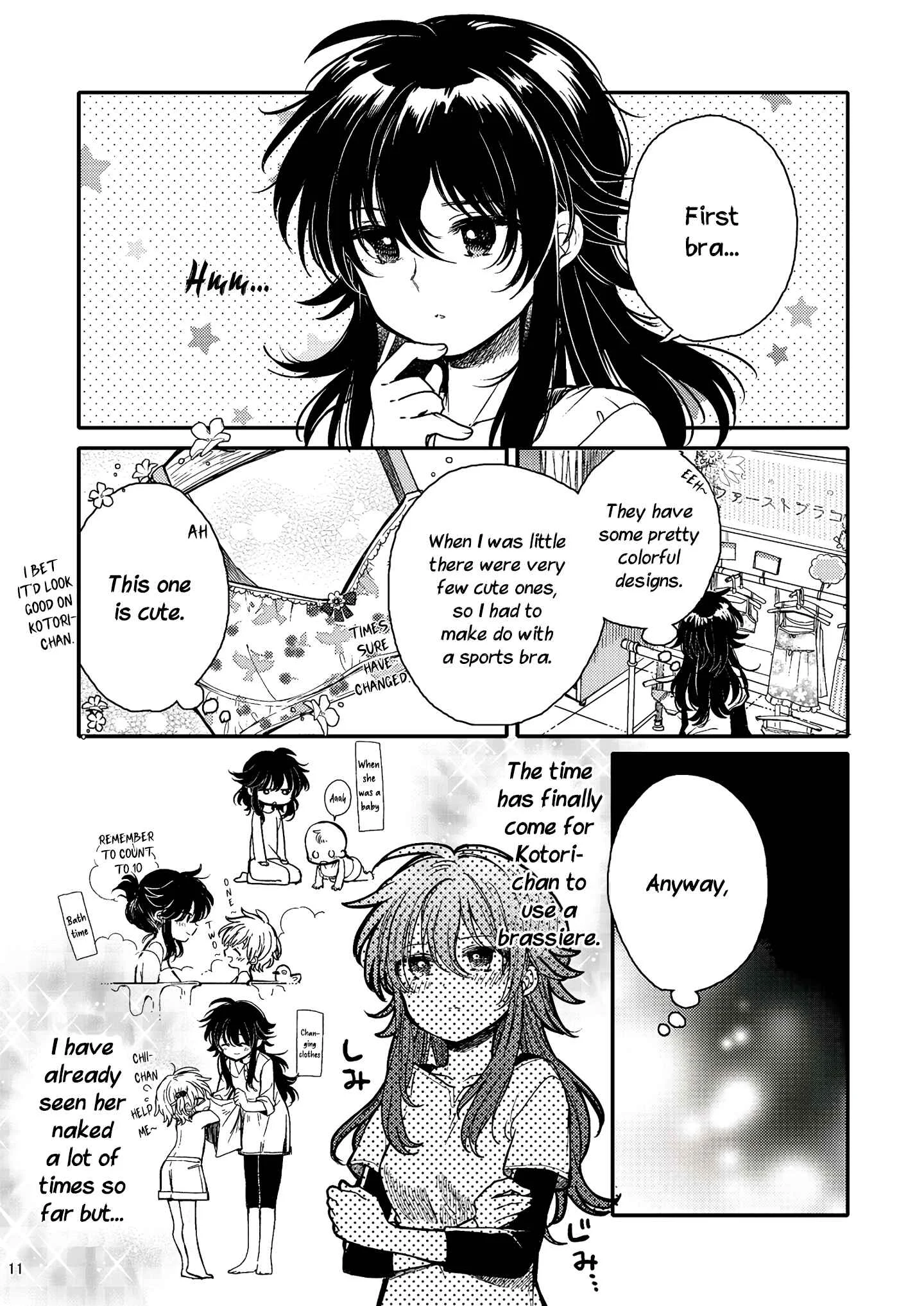 Eclair - Anata ni Hibiku Yuri Anthology Chapter 5: The Little Bird and the Brassiere (Itou Hachi) - Page 11