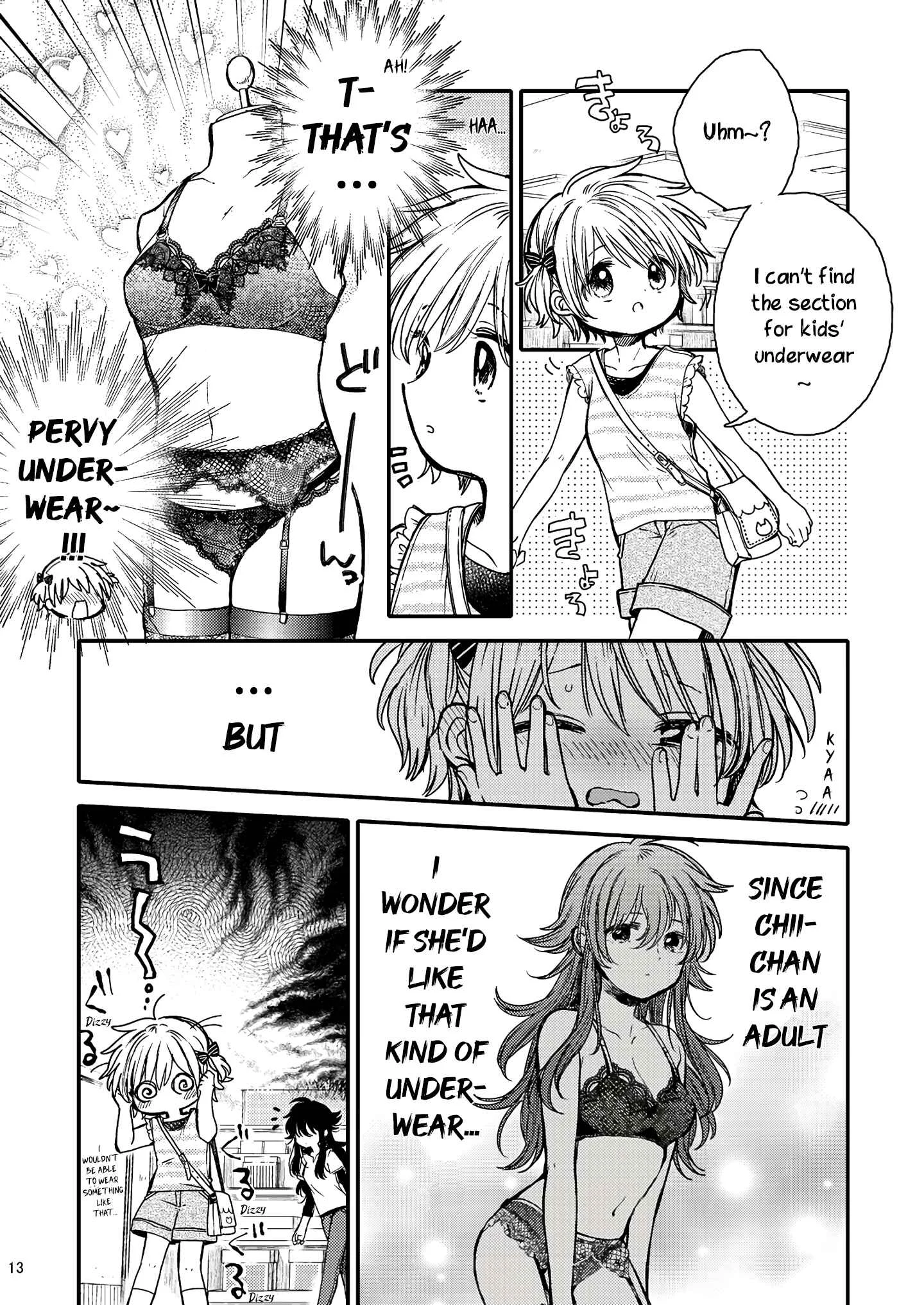 Eclair - Anata ni Hibiku Yuri Anthology Chapter 5: The Little Bird and the Brassiere (Itou Hachi) - Page 13