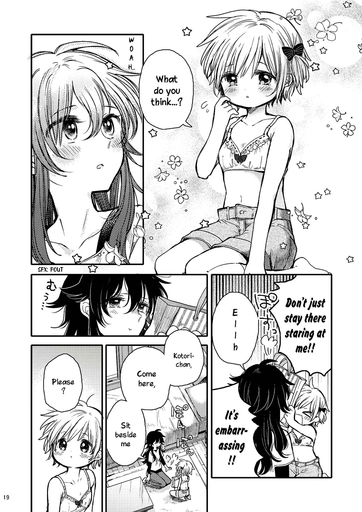 Eclair - Anata ni Hibiku Yuri Anthology Chapter 5: The Little Bird and the Brassiere (Itou Hachi) - Page 19