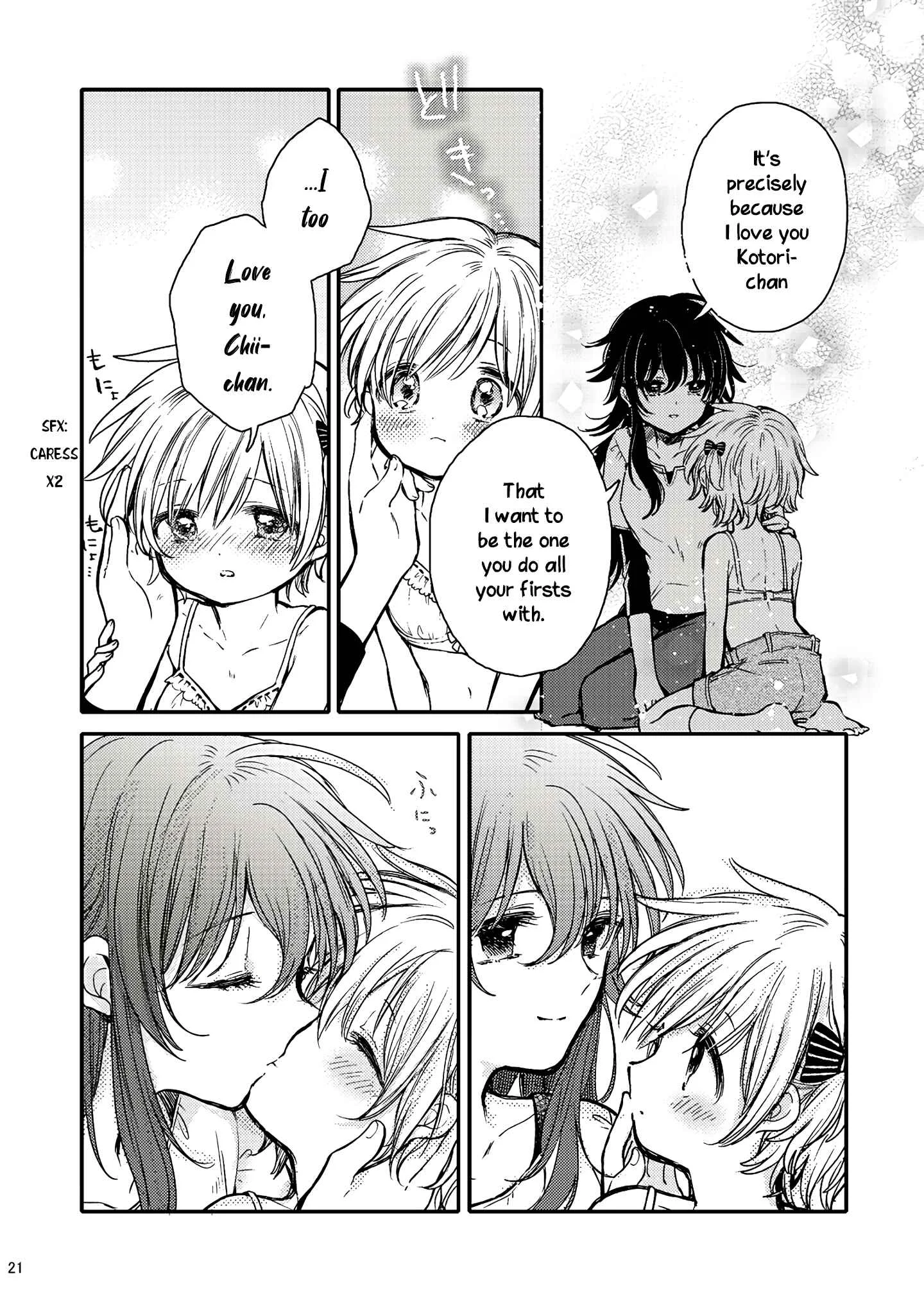 Eclair - Anata ni Hibiku Yuri Anthology Chapter 5: The Little Bird and the Brassiere (Itou Hachi) - Page 21