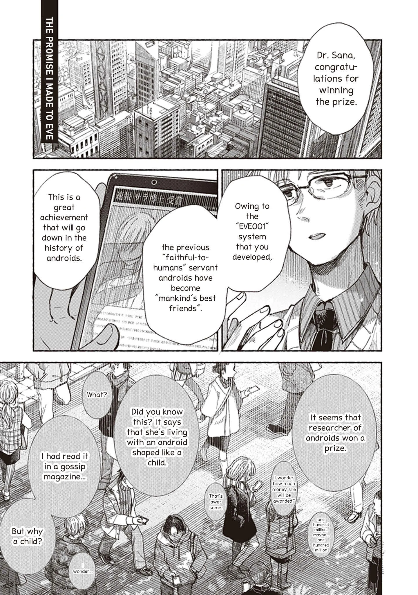 Eclair - Anata ni Hibiku Yuri Anthology Chapter 7: The Promise I Made to Eve (Itou Hachi) - Page 1