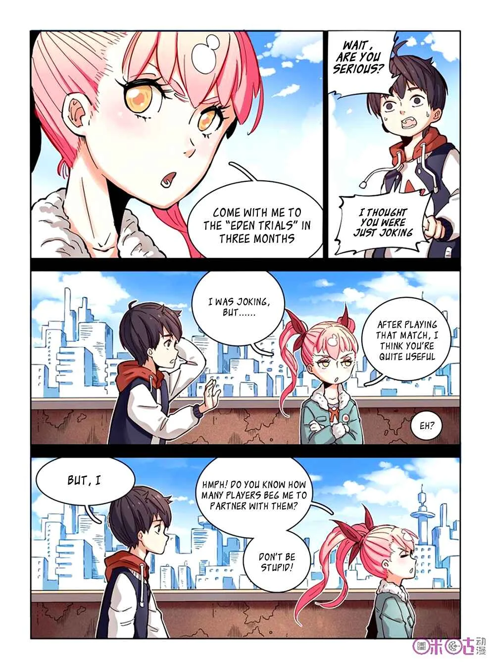 Eden Game Chapter 5: I’m the Boss of This School - Page 14