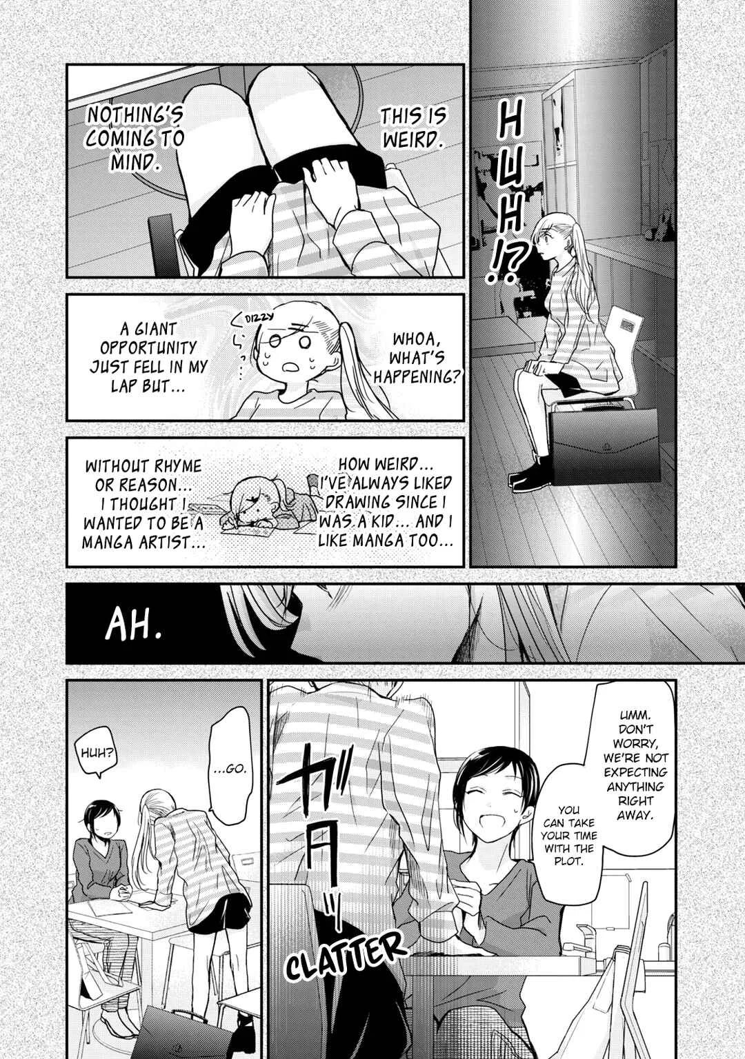 Egao no Taenai Shokuba desu. Chapter 4: I Realized It Then. - Page 9