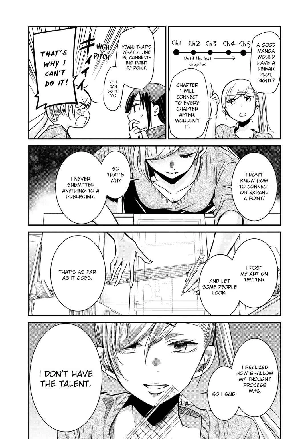 Egao no Taenai Shokuba desu. Chapter 4: I Realized It Then. - Page 12
