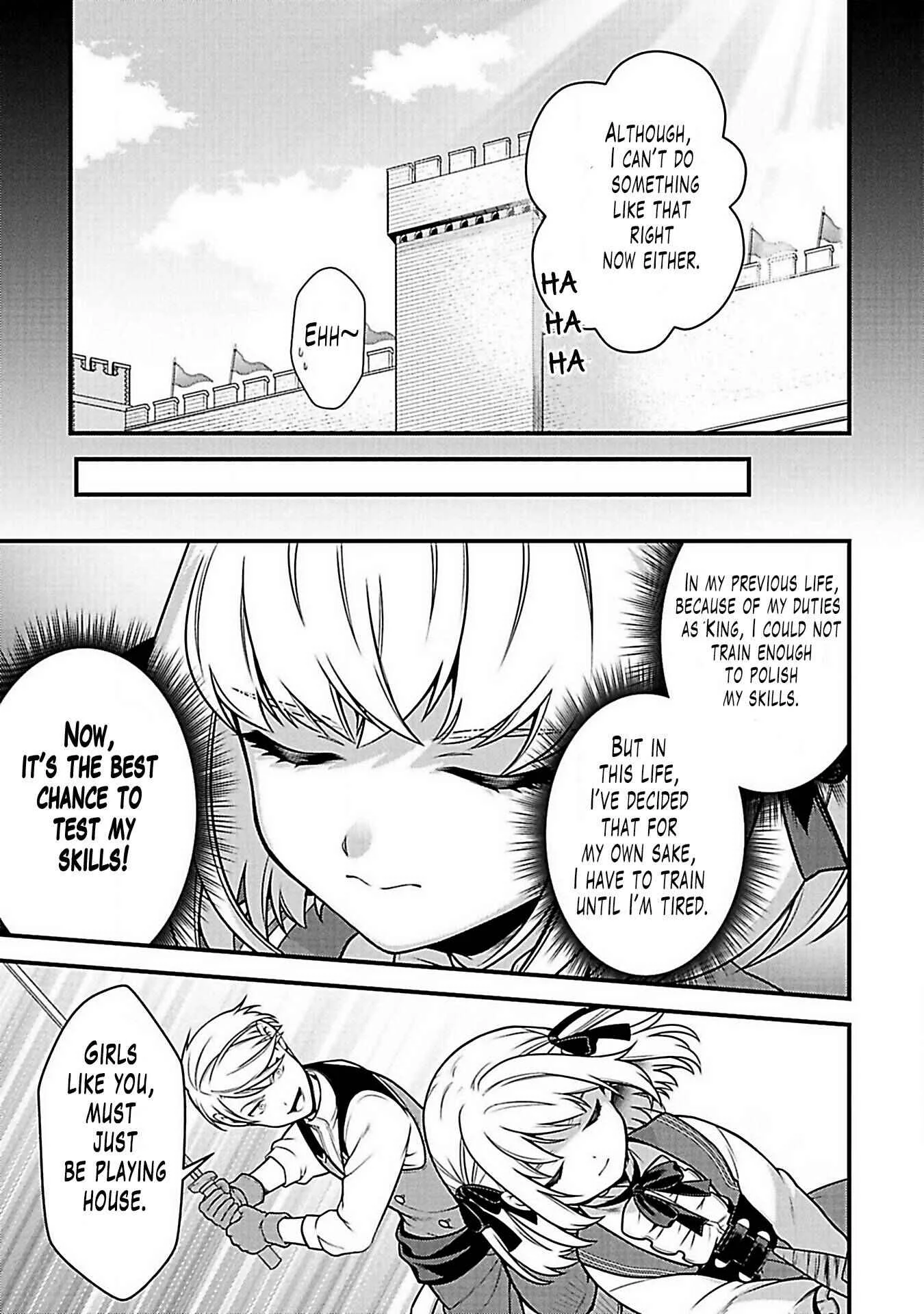 Eiyuu-ou, Bu o Kiwameru Tame Tensei Su: Soshite, Sekai Saikyou no Minarai Kishi ♀ Chapter 3 - Page 13