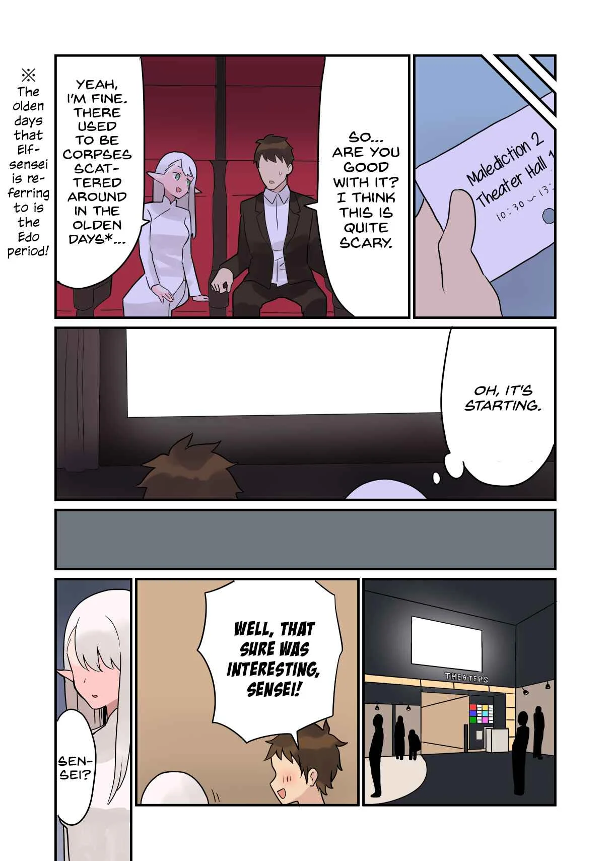 Elf ga Gendai ni Itara Chapter 2: Nursery School Teacher ② (Revised Coloured Version) - Page 3