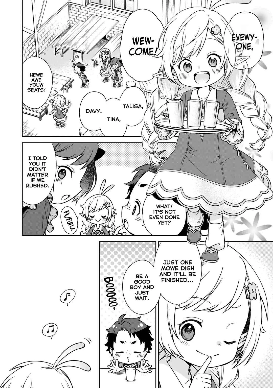 Elf-san no Mahou Ryouriten: Yousei Joou to shite Tensei Shita keredo, Mazu wa Nonbiri Oryouri Tsukurimakurimasu! Chapter 1 - Page 6