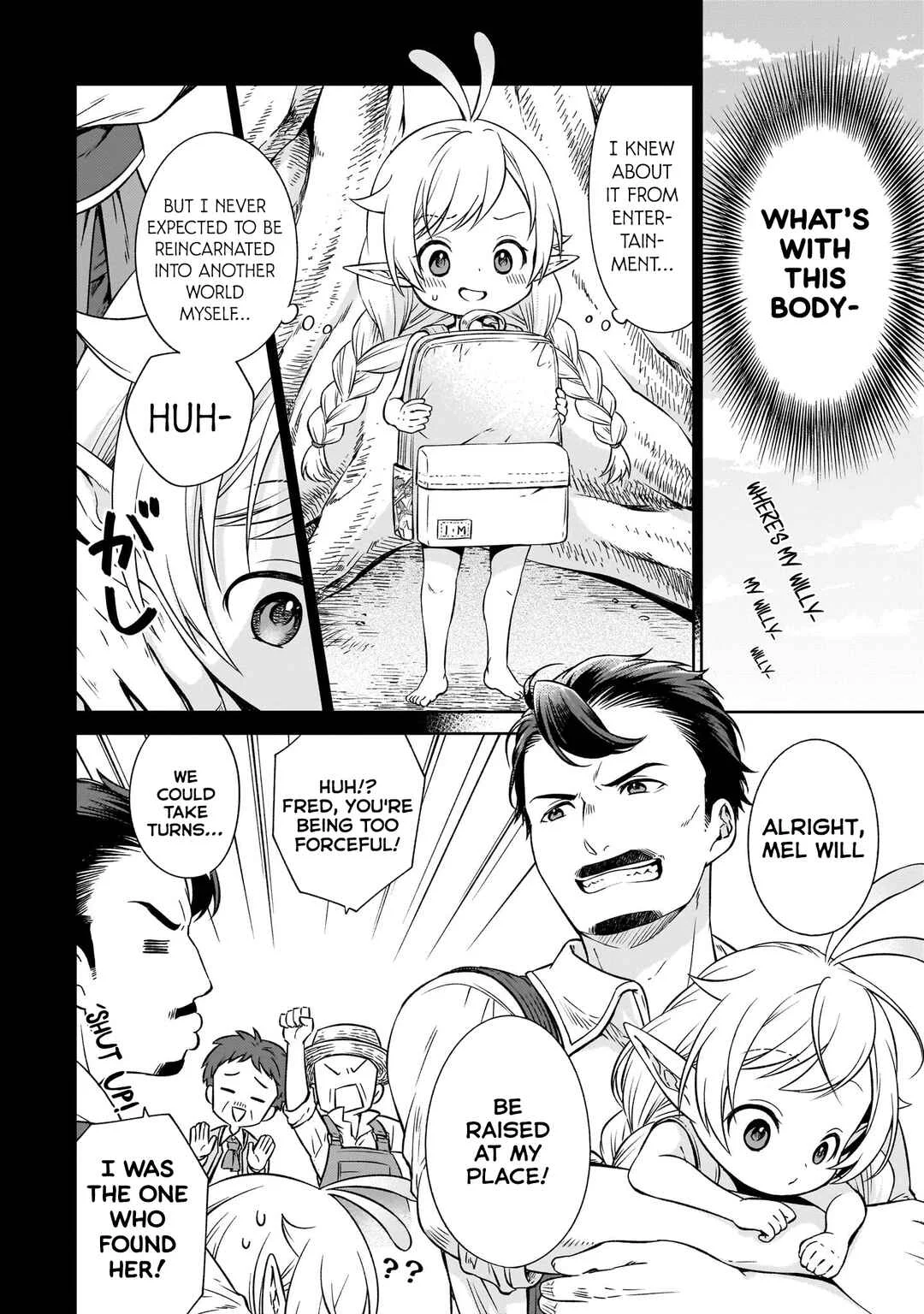 Elf-san no Mahou Ryouriten: Yousei Joou to shite Tensei Shita keredo, Mazu wa Nonbiri Oryouri Tsukurimakurimasu! Chapter 1 - Page 14