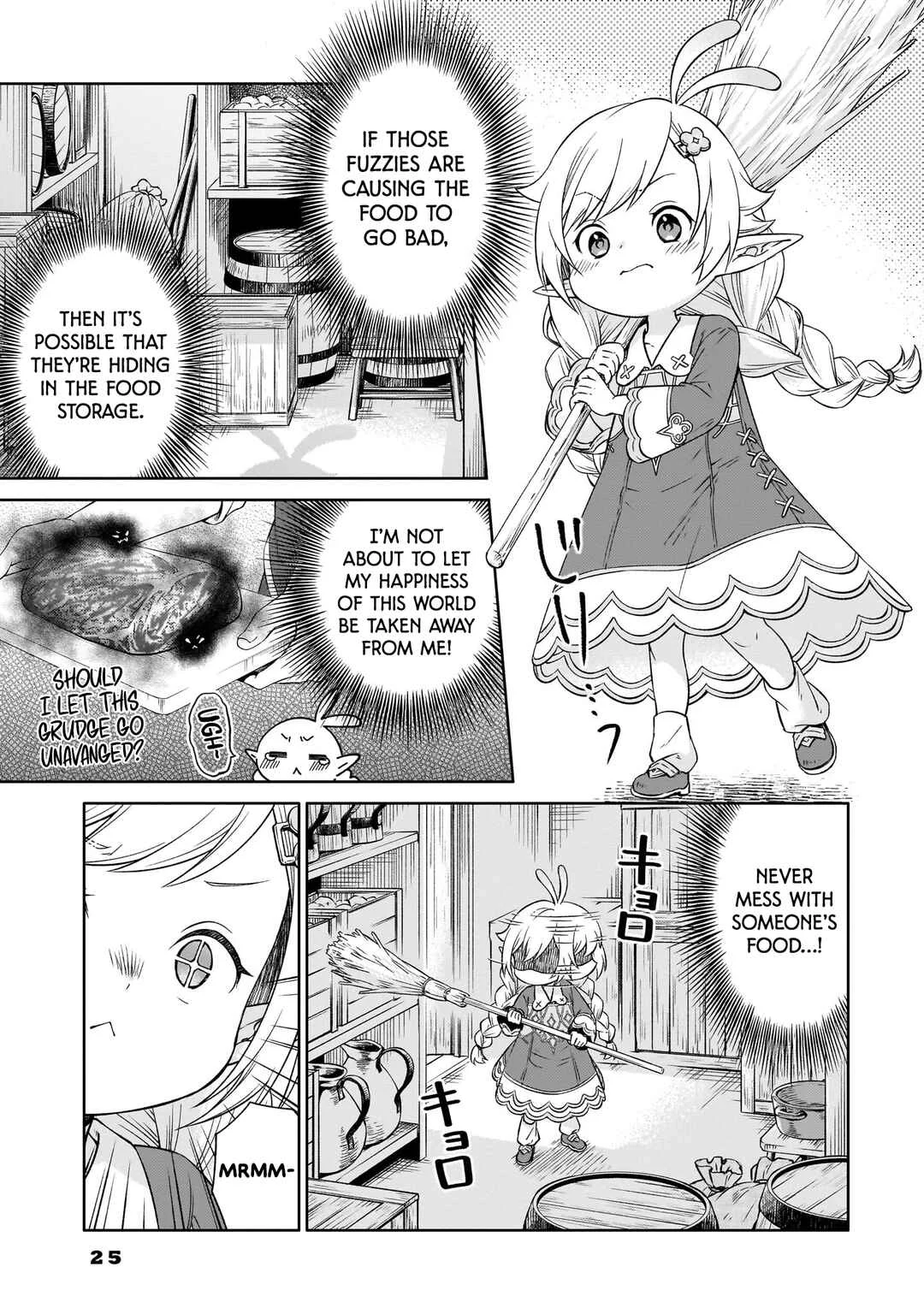 Elf-san no Mahou Ryouriten: Yousei Joou to shite Tensei Shita keredo, Mazu wa Nonbiri Oryouri Tsukurimakurimasu! Chapter 1 - Page 22