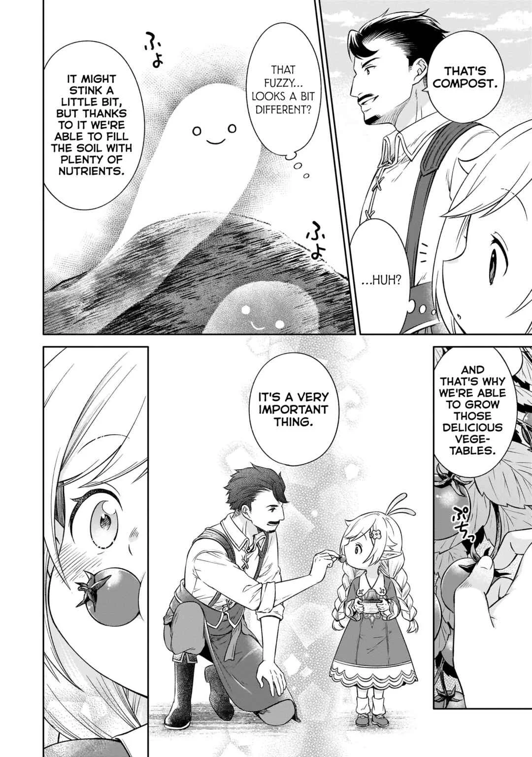 Elf-san no Mahou Ryouriten: Yousei Joou to shite Tensei Shita keredo, Mazu wa Nonbiri Oryouri Tsukurimakurimasu! Chapter 1 - Page 27