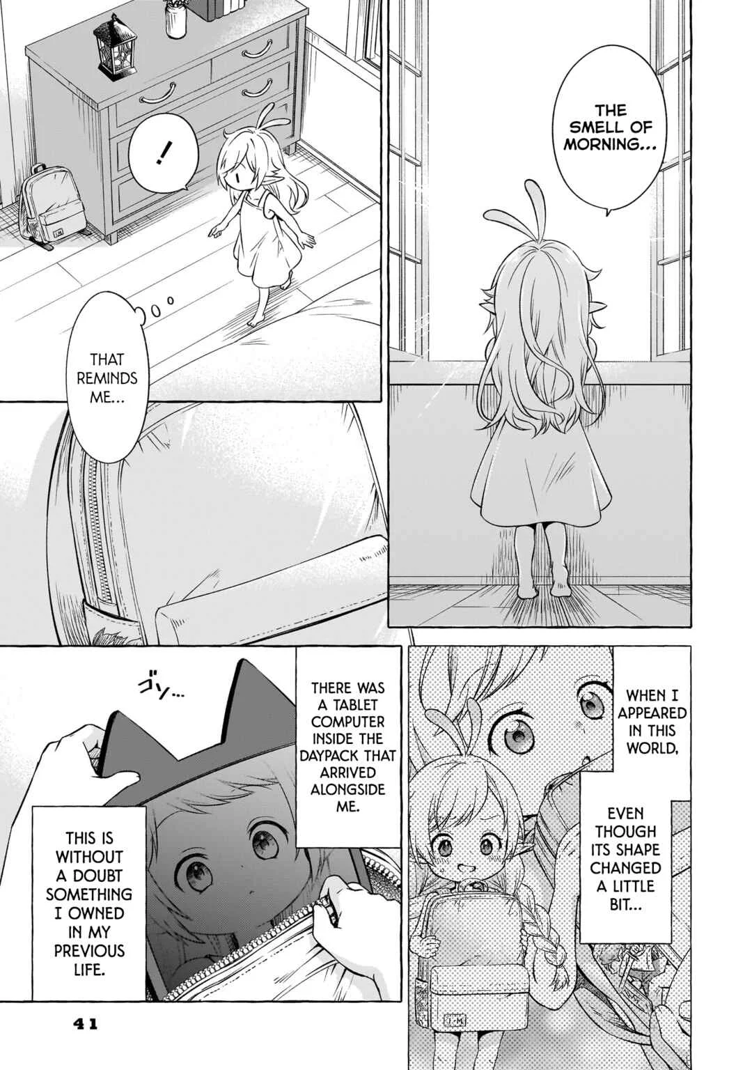 Elf-san no Mahou Ryouriten: Yousei Joou to shite Tensei Shita keredo, Mazu wa Nonbiri Oryouri Tsukurimakurimasu! Chapter 2 - Page 3