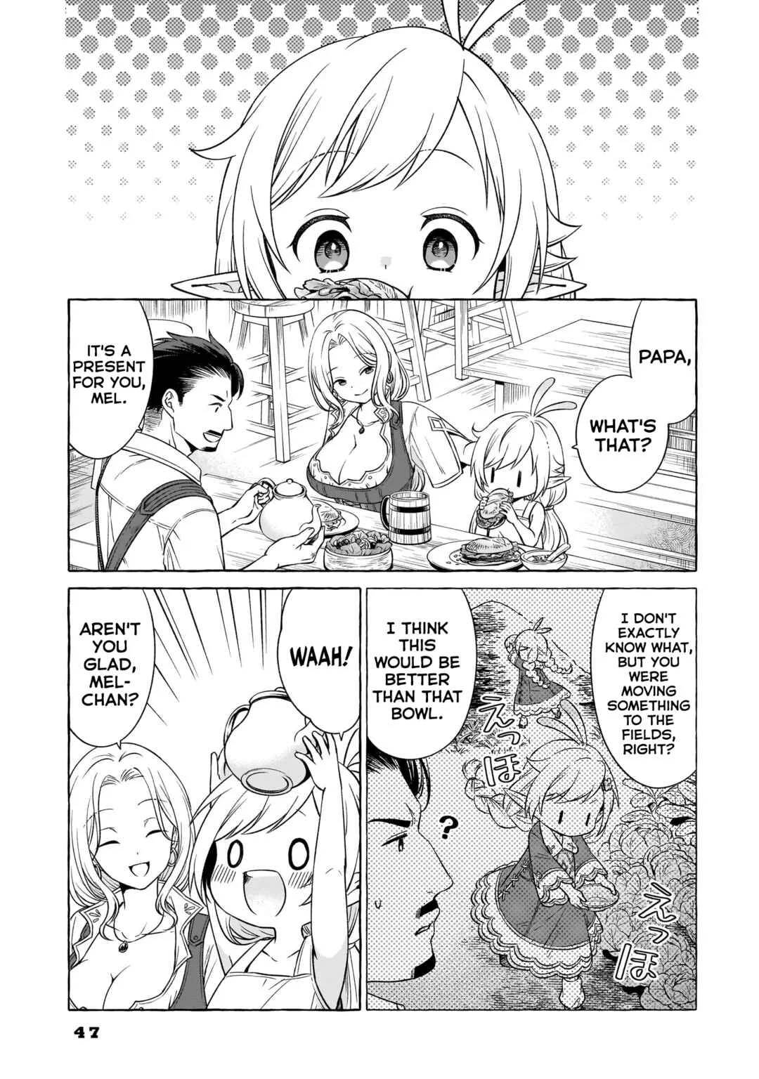Elf-san no Mahou Ryouriten: Yousei Joou to shite Tensei Shita keredo, Mazu wa Nonbiri Oryouri Tsukurimakurimasu! Chapter 2 - Page 9