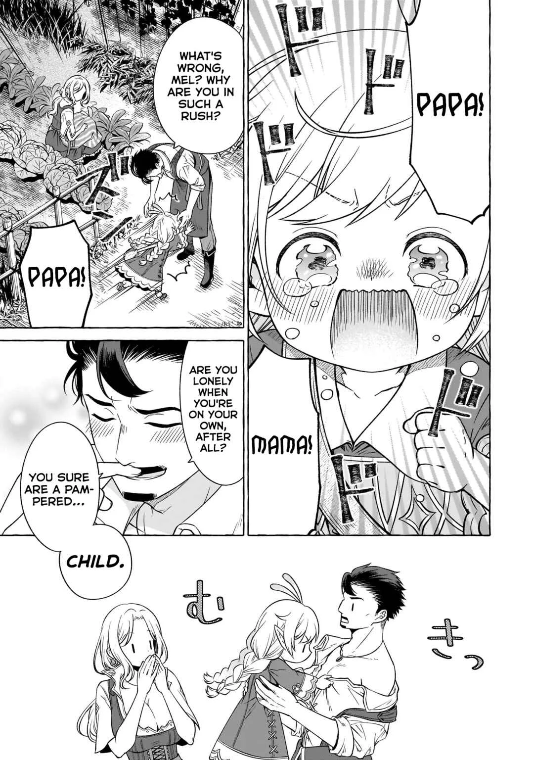 Elf-san no Mahou Ryouriten: Yousei Joou to shite Tensei Shita keredo, Mazu wa Nonbiri Oryouri Tsukurimakurimasu! Chapter 2 - Page 21