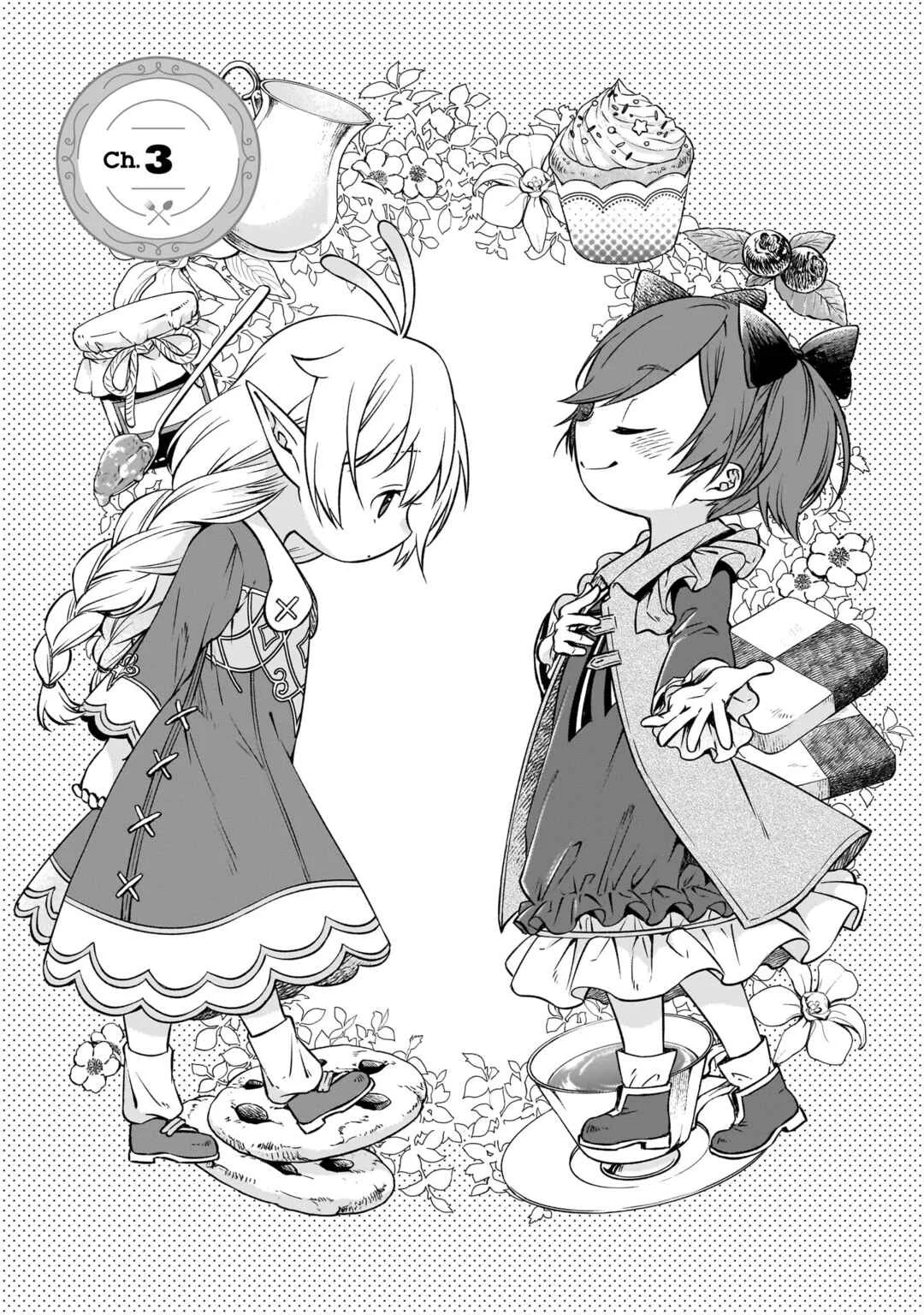 Elf-san no Mahou Ryouriten: Yousei Joou to shite Tensei Shita keredo, Mazu wa Nonbiri Oryouri Tsukurimakurimasu! Chapter 3 - Page 1