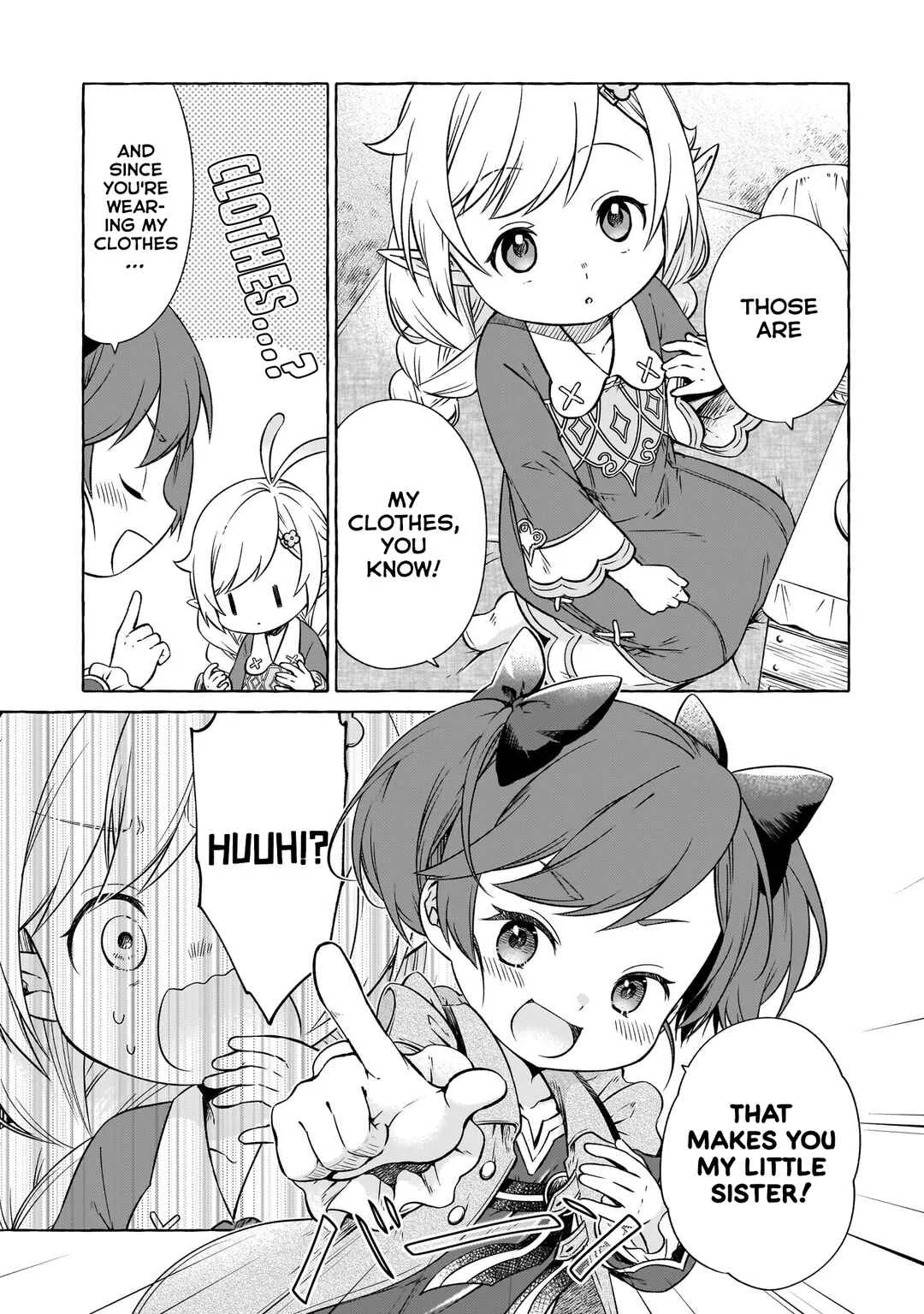 Elf-san no Mahou Ryouriten: Yousei Joou to shite Tensei Shita keredo, Mazu wa Nonbiri Oryouri Tsukurimakurimasu! Chapter 3 - Page 7