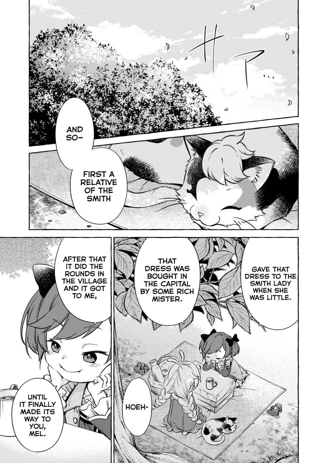 Elf-san no Mahou Ryouriten: Yousei Joou to shite Tensei Shita keredo, Mazu wa Nonbiri Oryouri Tsukurimakurimasu! Chapter 3 - Page 11