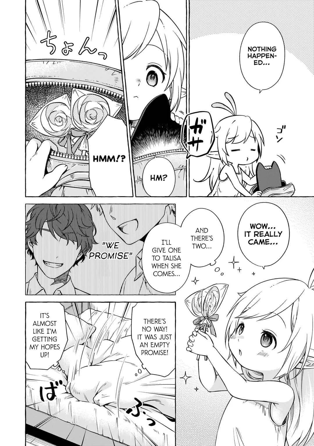 Elf-san no Mahou Ryouriten: Yousei Joou to shite Tensei Shita keredo, Mazu wa Nonbiri Oryouri Tsukurimakurimasu! Chapter 3 - Page 18