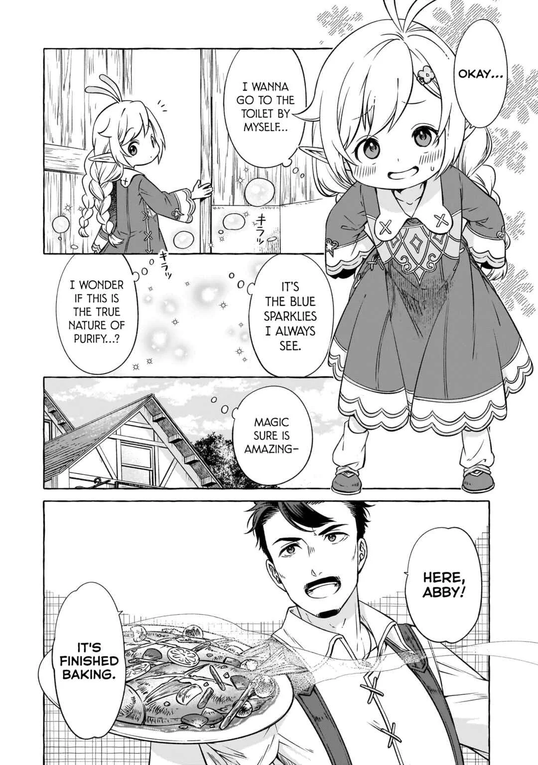 Elf-san no Mahou Ryouriten: Yousei Joou to shite Tensei Shita keredo, Mazu wa Nonbiri Oryouri Tsukurimakurimasu! Chapter 4 - Page 6