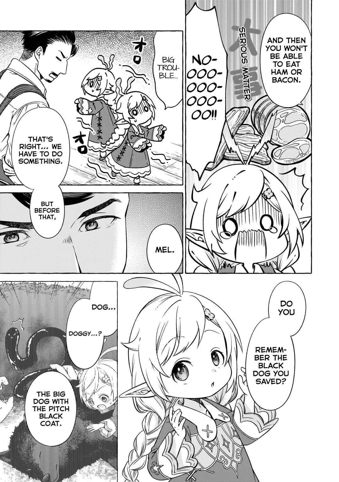 Elf-san no Mahou Ryouriten: Yousei Joou to shite Tensei Shita keredo, Mazu wa Nonbiri Oryouri Tsukurimakurimasu! Chapter 4 - Page 17