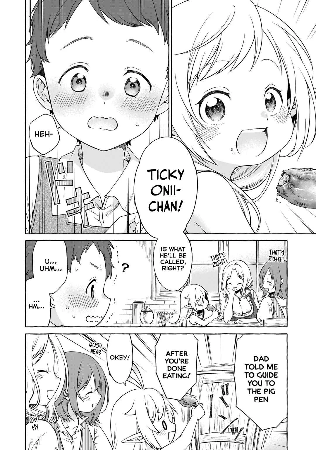 Elf-san no Mahou Ryouriten: Yousei Joou to shite Tensei Shita keredo, Mazu wa Nonbiri Oryouri Tsukurimakurimasu! Chapter 5 - Page 7