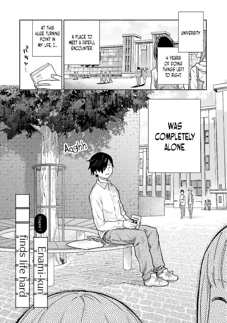 Enami-kun wa Ikiru no ga tsurai Chapter 1: Enami-kun finds life hard - Page 4
