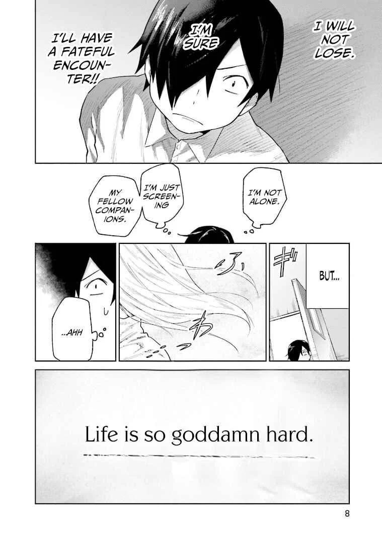 Enami-kun wa Ikiru no ga tsurai Chapter 1: Enami-kun finds life hard - Page 7