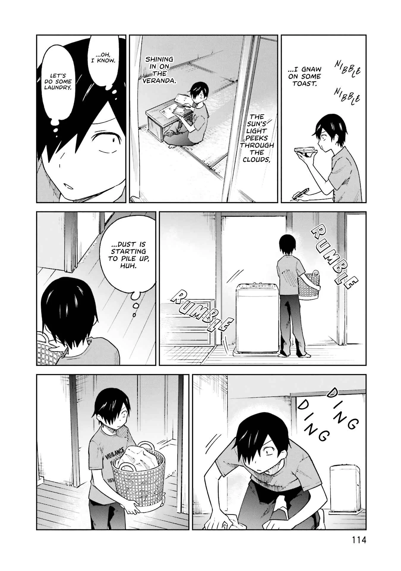 Enami-kun wa Ikiru no ga tsurai Chapter 5: Enami-kun Wants to Have Confidence - Page 4