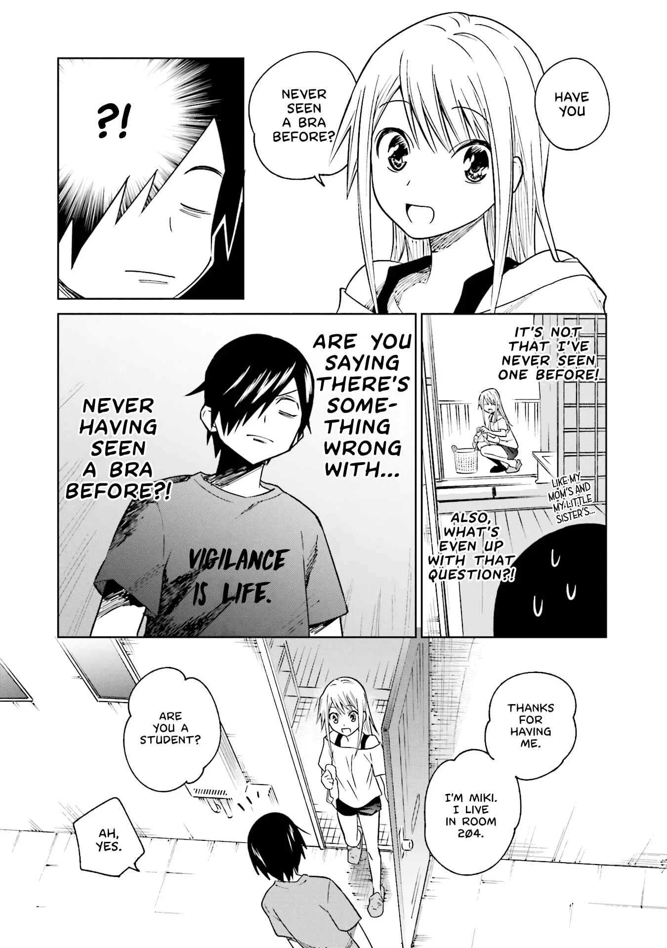 Enami-kun wa Ikiru no ga tsurai Chapter 5: Enami-kun Wants to Have Confidence - Page 9
