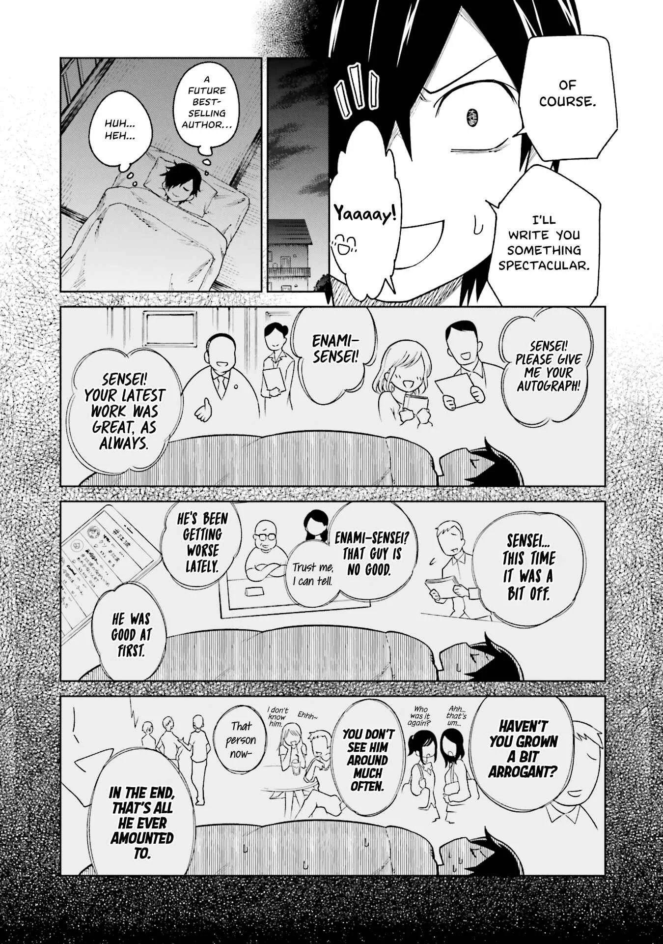 Enami-kun wa Ikiru no ga tsurai Chapter 5: Enami-kun Wants to Have Confidence - Page 16