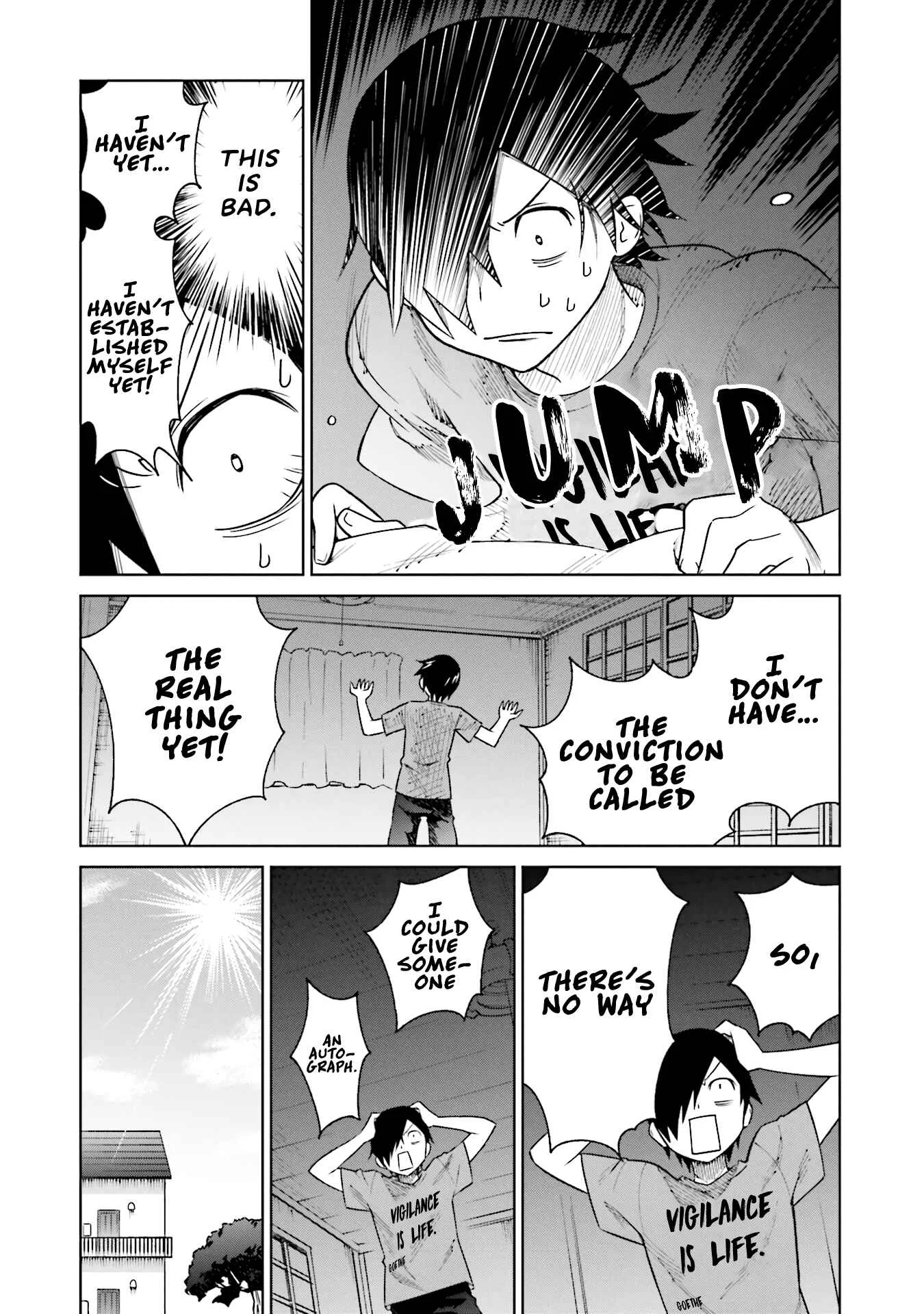 Enami-kun wa Ikiru no ga tsurai Chapter 5: Enami-kun Wants to Have Confidence - Page 17