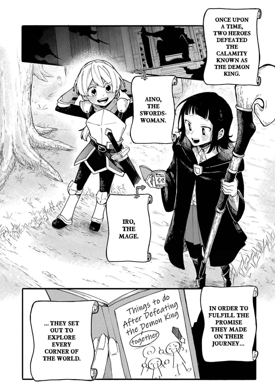 Endroll no Ato ni wa Saikou no Tabi o Chapter 1: Stone Statue of a Great Dragon - Page 9
