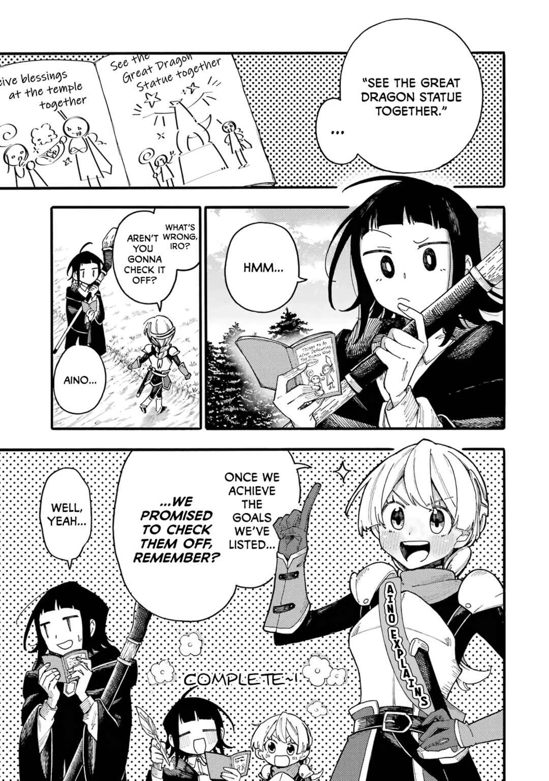 Endroll no Ato ni wa Saikou no Tabi o Chapter 1: Stone Statue of a Great Dragon - Page 10