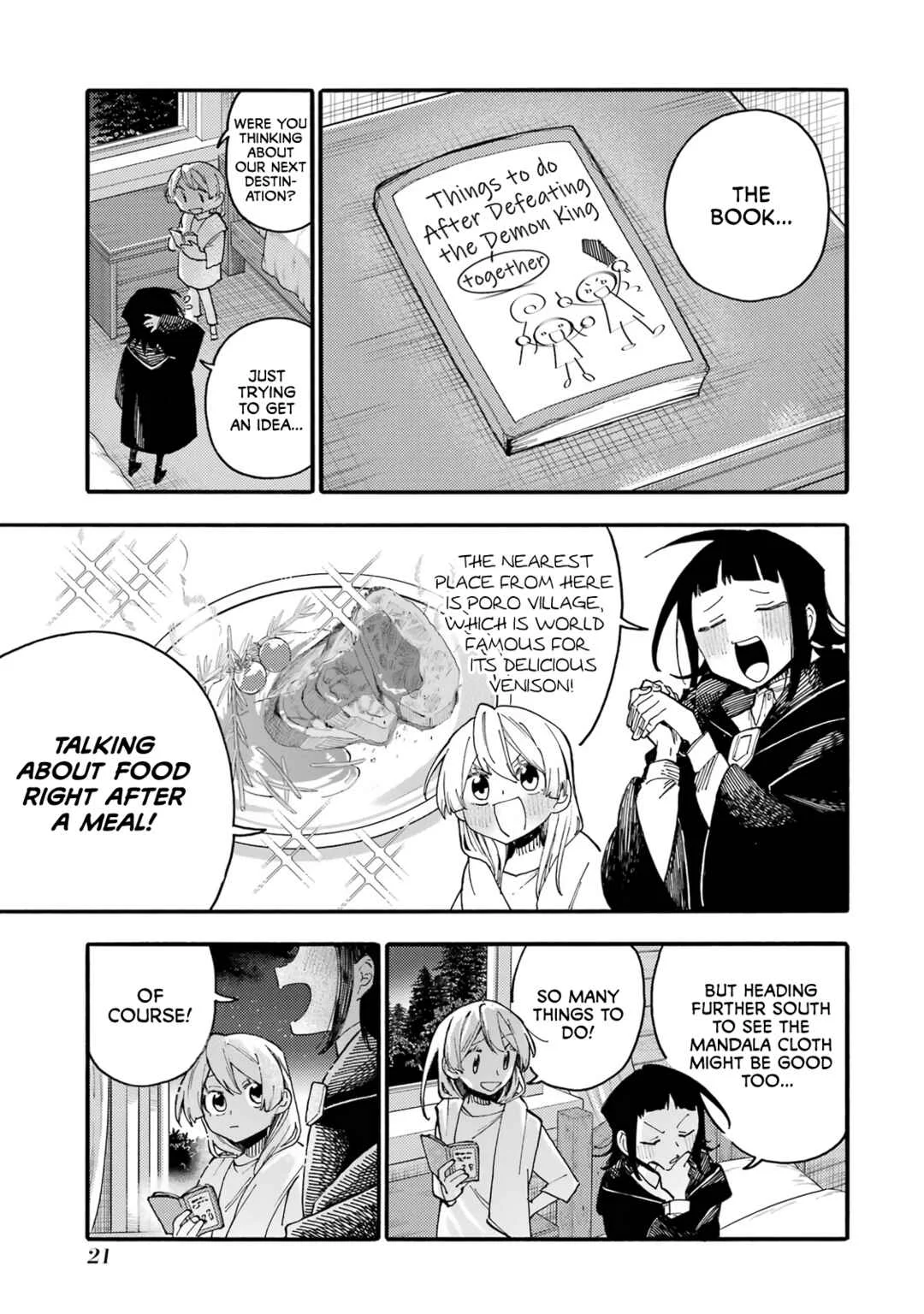 Endroll no Ato ni wa Saikou no Tabi o Chapter 1: Stone Statue of a Great Dragon - Page 22