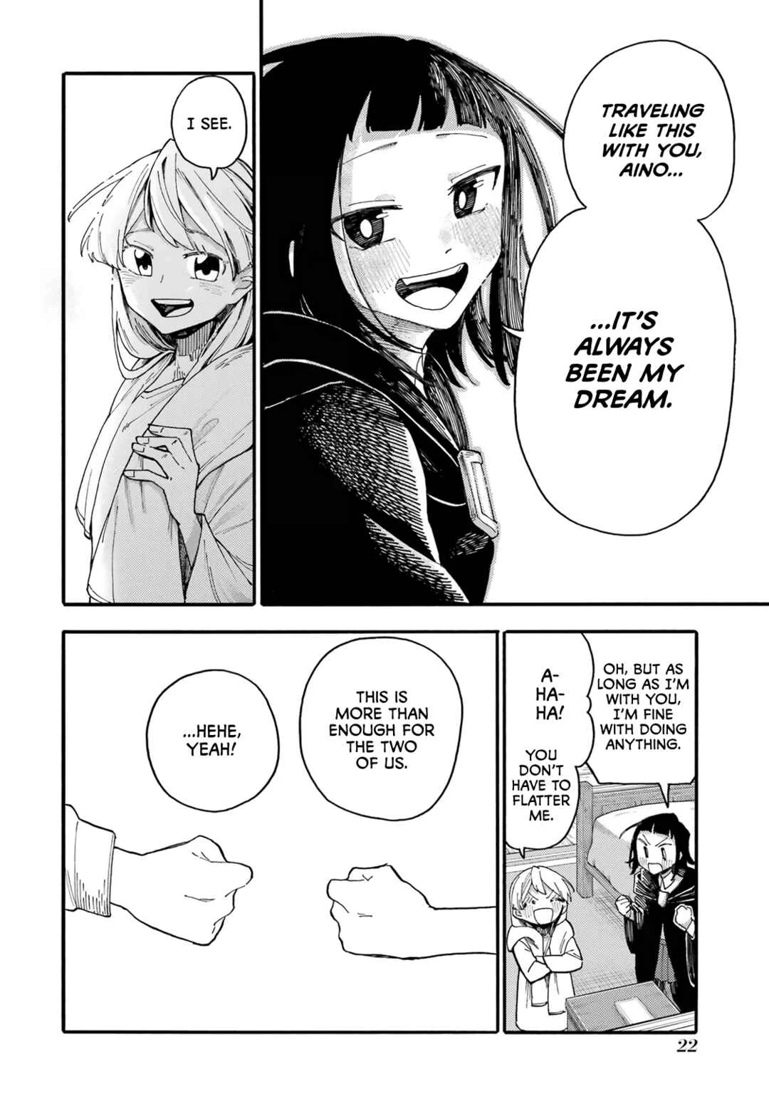 Endroll no Ato ni wa Saikou no Tabi o Chapter 1: Stone Statue of a Great Dragon - Page 23